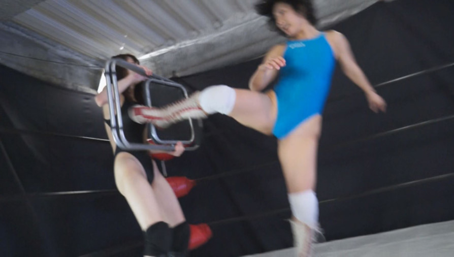 若月まりあ,キャットファイト,ミックスファイト,動画,セクシーコスチューム