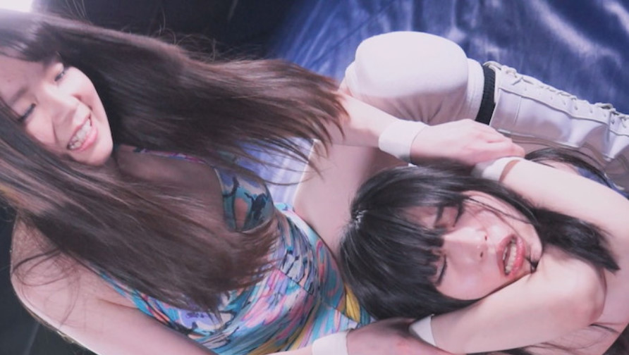 神楽アイネ,前田あこ,キャットファイト,三本勝負,動画