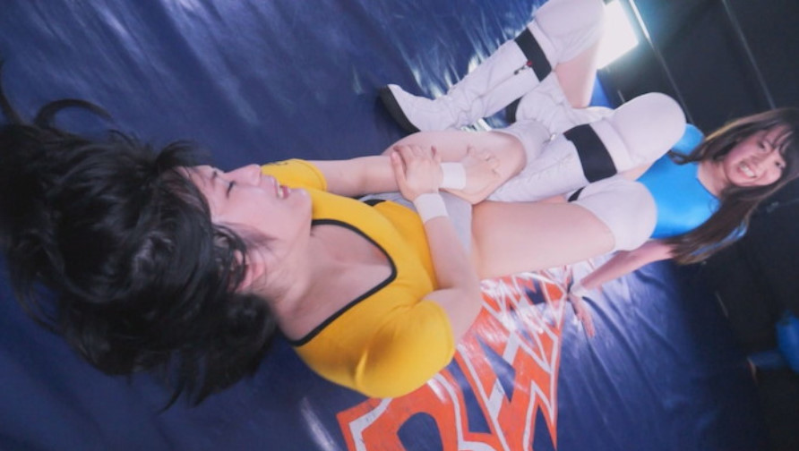 神楽アイネ,前田あこ,キャットファイト,三本勝負,動画