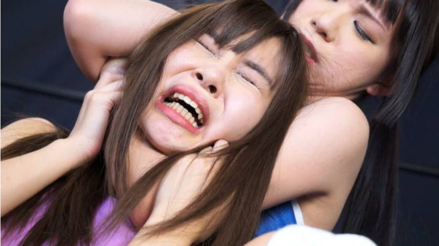 小西まりえ,七海りこ,ベアハッグ,逆エビ固め