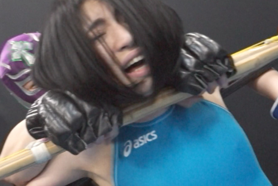 香月リオン,腹パンチ,屈服