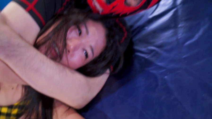 首絞め，ミックスファイト，窒息，ひなた澪，篠原ゆず