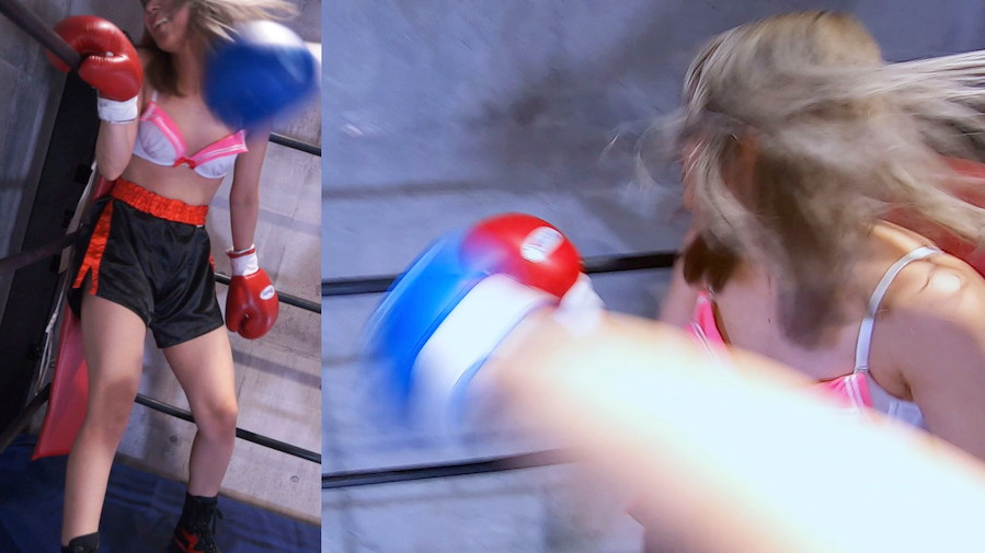 ボクシング,ミックスファイト,動画,ＹＵＥ,長谷川まや