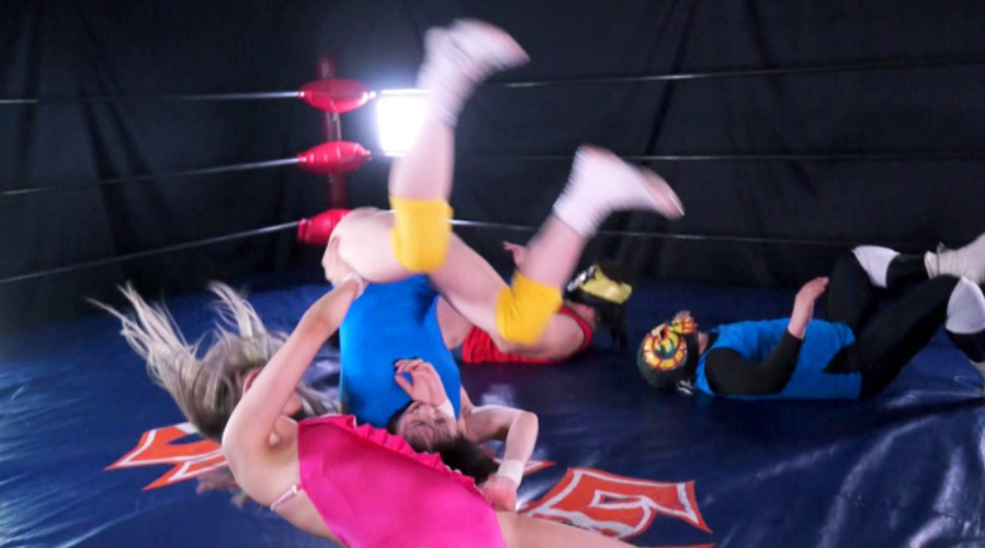 鈴屋いちご,キャットファイト,ミックスファイト,画像,動画